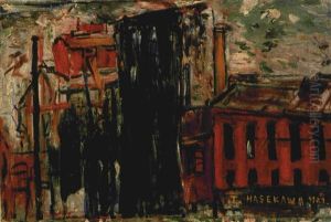 View With A Tank by Toshiyuki Hasegawa