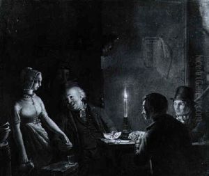 Der Betrogene Kartenspieler by Frans Haseleer