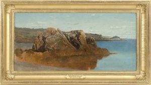 Schoodic Peninsula From Mt. Desert by William Stanley Haseltine