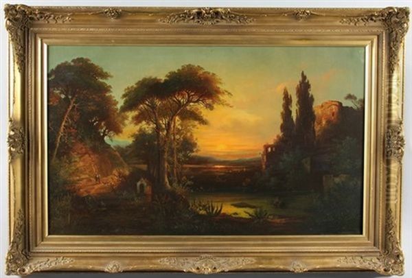 Italian Romantic Landscape - view 1