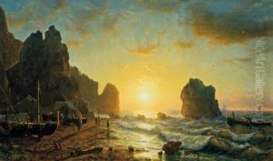Sunset, Capri by William Stanley Haseltine