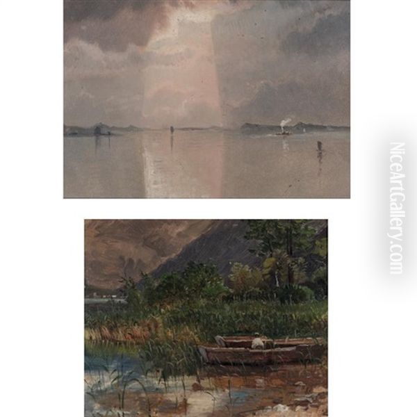 A Break In The Clouds (+ A Reeded Water Inlet, Smlr; Pair) - view 1