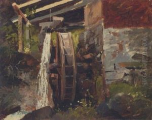The Mill-schwyz, Switzerland by William Stanley Haseltine