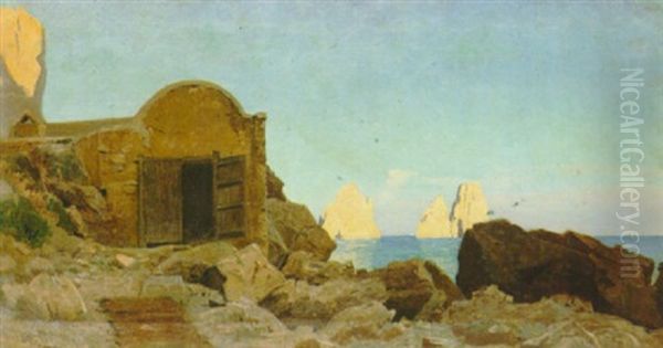 Coastal Scene, Capri - view 1