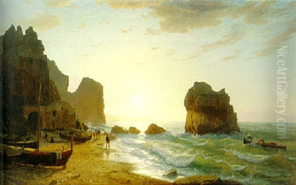 Sunset In Capri - view 1