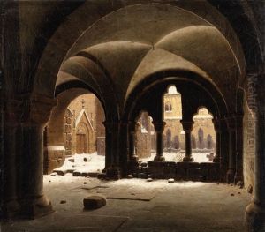 View Of A Cloister