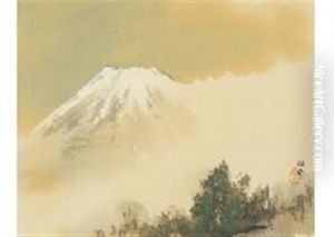 Morning Light Of Mt. Fuji by Kansetsu Hashimoto