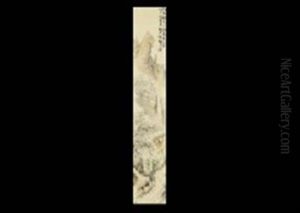 Plum Blossoms Landscape by Kansetsu Hashimoto