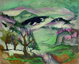 Landschaft by Bernard Hasler