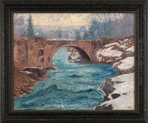 The Viaduct, Little Falls, N.j. by William N. Hasler