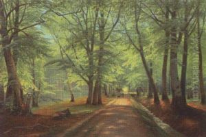 Skovparti Med Figur, Forar by Siegfried Hass