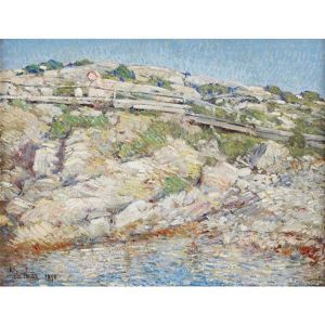 The Walk Around The Island by Childe Hassam