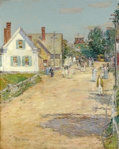 East Gloucester, End Of The Trolley Line by Childe Hassam