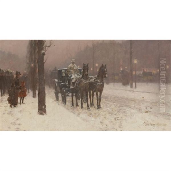 Paris, Winter Day - view 1