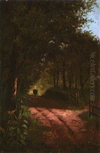 A Carriage Road by Childe Hassam