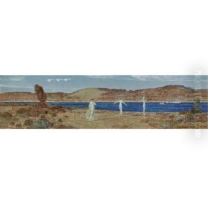 Wild Swans Sacred To Apollo by Childe Hassam