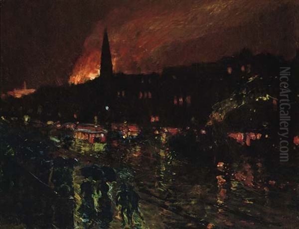 The Alarm (firelight, Boston) - view 1