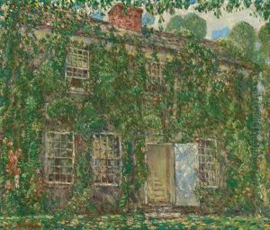 Home Sweet Home Cottage by Childe Hassam