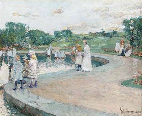 Children In The Park, Boston - view 1