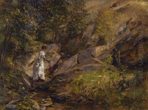 The Afternoon Walk by Childe Hassam