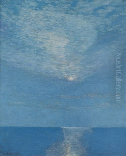 Moonlit Seascape - view 1