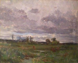 Paysage by Armand Auguste Balouzet