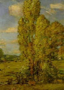 October Landscape by Childe Hassam