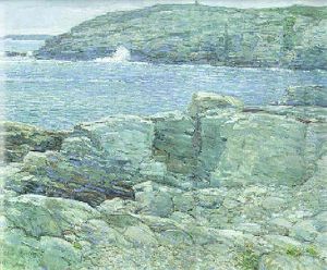 East Headland, Appledore - Isle Of Shoals by Childe Hassam