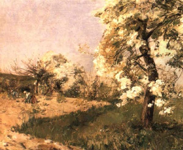 Pear Blossoms - view 1