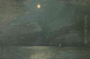 Moonlight On The Sound by Childe Hassam