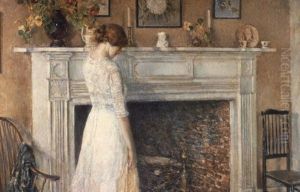 In The Old House by Childe Hassam