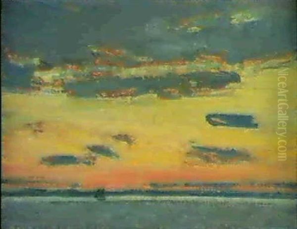 Sunset On The Sea - view 1