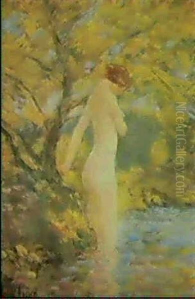 Nymph Bathing - view 1