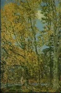 Bather by Childe Hassam