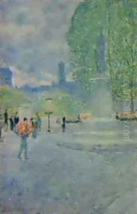 Quai Malaquais by Childe Hassam