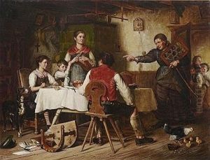 Das Zerbrochene Fenster by Wilhelm Hasselbach