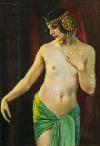 Orientalische Tanzerin (salome) by Hans Hassenteufel