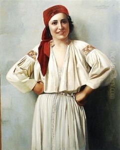 Junge Ungarin by Hans Hassenteufel
