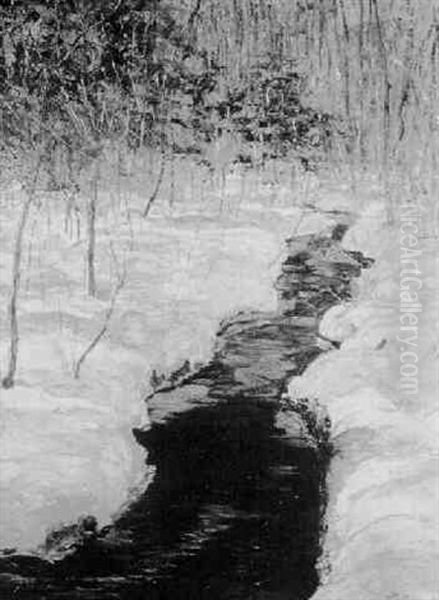 A Winter Stream - view 1