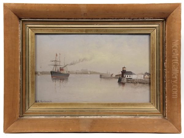 The Lightship At Portland Gut, Maine - view 1