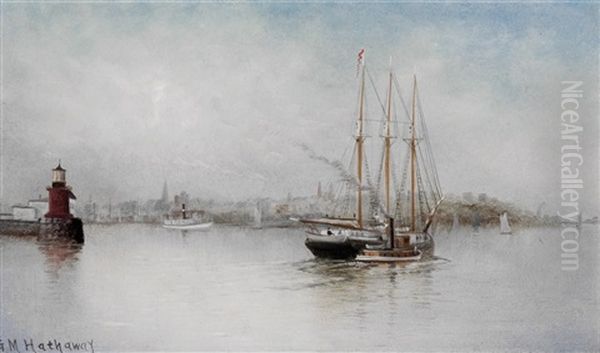 The Portland Peninsula From The Harbor - view 1