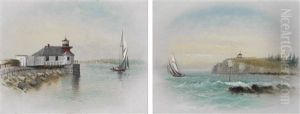Portland Harbor Landmarks (a Pair)