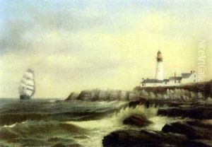 Passing Portland Head Light by George M. Hathaway