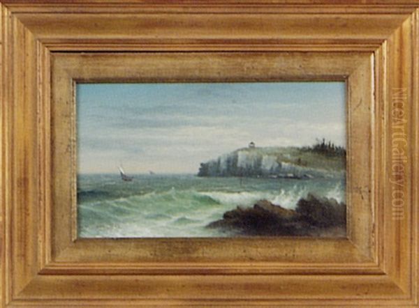 View Of The Bandstand On The Coastline Off Cushing, Maine - view 1