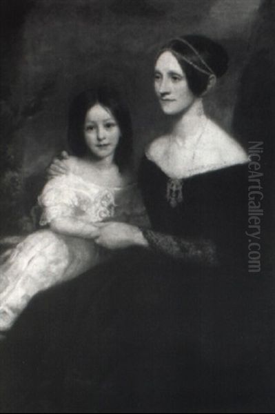 Portrait Of A Mother And Her Daughter - view 1