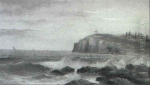 View Across The Channel From Peaks