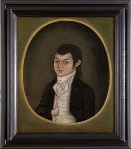 Half-length Portrait Of Israel Forster Half-length Portrait Of Israel Forster