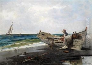 Shore Scene by Vassilios Hatzis