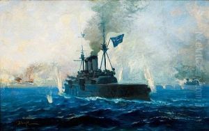 The Averoff At Battle