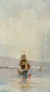 Sailing Boat by Vassilios Hatzis